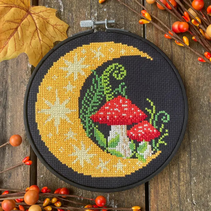 Woodland Moon - Cross Stitch Kit