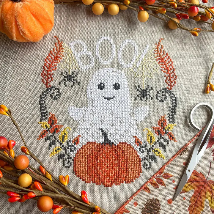 Boo Ghost - Cross Stitch Kit