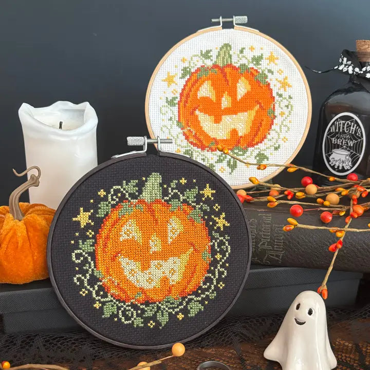 Pumpkin and Stars - Printed Chart
